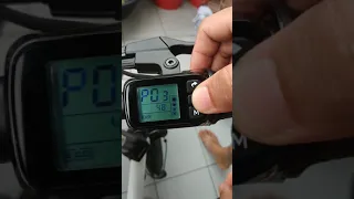 Trying to unlock speed limit of DYU A5 ebike