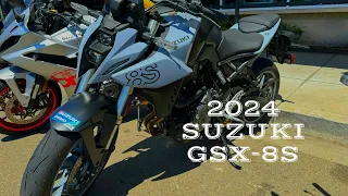 2024 SUZUKI GSX 8S Glass Matte Mechanical Gray