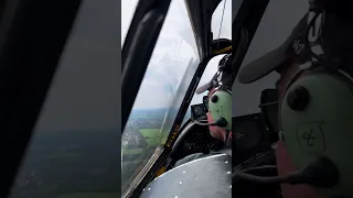 Circuit as viewed from the back seat of a De Havilland Chipmunk