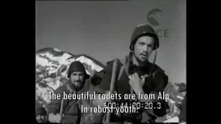 Alpini troops' anthem: "LA TRENTATRE' " (The thirty three) ENG sub. - WW2 footages