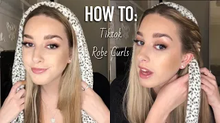 HOW TO: TIKTOK ROBE CURLS | Carbon on Campus