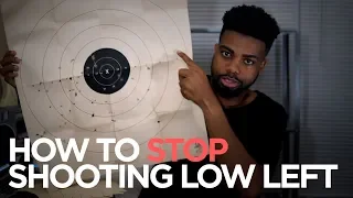 HOW TO Stop shooting low and left | Beginner Handgun Basics.