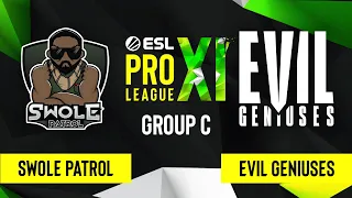 CS:GO - Evil Geniuses vs. Swole Patrol [Inferno] Map 2 - ESL Pro League Season 11 - Group C