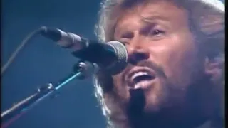 STAYIN' ALIVE   BEE GEES LIVE AT THE NATIONAL TENNIS CENTRE, MELBOURNE, AUSTRALIA 1989