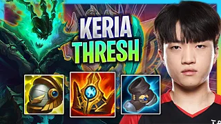 LEARN HOW TO PLAY THRESH SUPPORT LIKE A PRO! | T1 Keria Plays Thresh Support vs Leona!  Season 2023