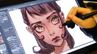 ☆ Huion Kamvas Pro 16 ☆ Review & Speedpaint