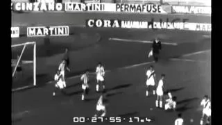Serie A 1a giornata Juventus vs Mantova 27 08 1961 Istituto Luce