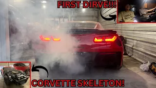 OUR CORVETTE REBUILD'S FIRST TEST DRIVE ENDED IN DISASTER!