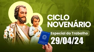 8º dia do Ciclo Novenário especial do Trabalho - Novena dos Filhos e Filhas de São José - 29/04/24