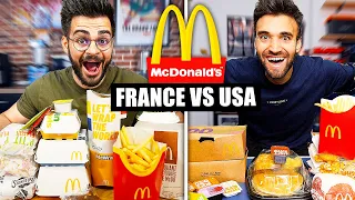 McDonald’s FRANCE VS USA ! (feat. @LivingBobby )