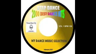 2000 Best Dance Hits Step Dance Vol 1 Bpm 136 Fitness Music City February 2021