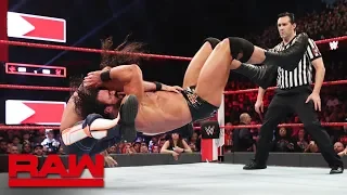 Seth Rollins vs. Drew McIntyre: Raw, March 18, 2019