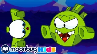 Om Nom Stories - Bedtime Play! | Cut The Rope | Funny Cartoons for Kids & Babies | Moonbug TV