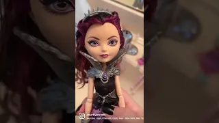 Restoring a Thrifted Raven Queen Ever After High doll | #shorts