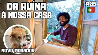 NOSSA CASA EM PORTUGAL ESTÁ EVOLUINDO! EP34