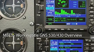 MSFS - Workingtitle GNS 530/430 Overview