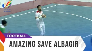 AMAZING SAVE! ALBAGIR SANG PENYELAMAT  | 31 ST SEA GAMES