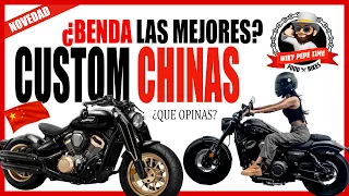 🚀 BENDA motos Custom CHINAS con ACABADOS de LUJO: ¿A la Altura de Japón y USA? 🏍️ ¡OPINA!