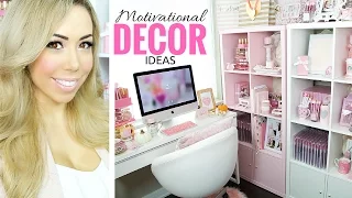 Decorate your Beauty Room or Office Space-♥♥ Quick and easy Motivational ideas- SLMissGlam♥♥