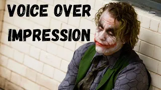 joker impression (Heath Ledger) Interrogation scene