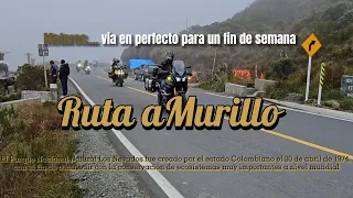 Ruta a Murillo Tolima. Por el Parque Natural los Nevados.. V strom 1000