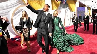 Will Smith And Jada Pinkett Smith on the Oscars Red Carpet