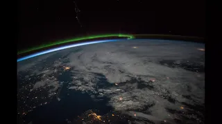 Timelapse of Aurora over Scandinavia as seen from the ISS (April 3rd, 2015)