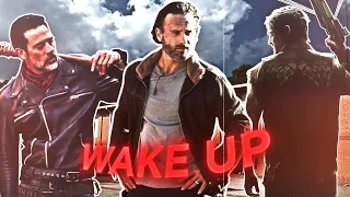 [4K] Rick & Daryl and Negan TWD | Wake Up Edit