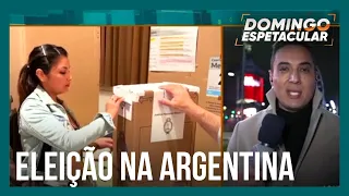 Primeiro turno da eleição presidencial na Argentina acontece neste domingo (22) com disputa acirrada