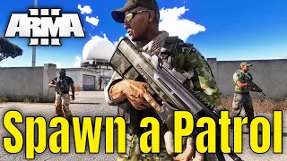 Spawn a Custom Squad that will Patrol an Area You Specify!