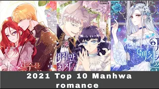 2021 Top 10 romance Manhwa shoujo / part4 August