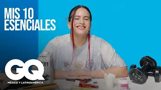 Rosalía y las 10 cosas sin las que no puede vivir | Mis 10 esenciales | GQ México y Latinoamérica