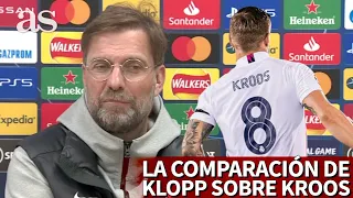 Klopp compara a Kroos con un mítico de LaLiga: "No sé si le conocéis, es su versión rápida" | AS