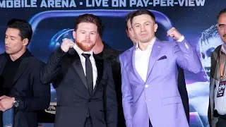 CANELO ALVAREZ VS GENNADY GOLOVKIN 2 - FULL KICKOFF PRESS CONFERENCE VIDEO- LOS ANGELES