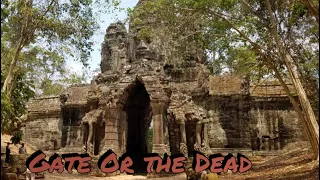 Traveled to temple around the Angkor tom  wall and went to Gate of the Dead