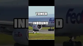 "Remind me to never use FeDex again" Funny Tower VS Pilot Conversation / #shorts