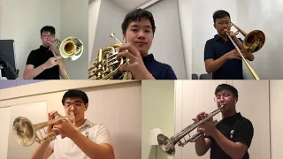 Coldplay - Viva La Vida (DBS Virtual Brass Quintet)