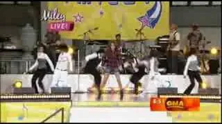 miley cyrus live GMA ( part 3 ) OFFICIAL HQ ( HIGH QUALITY )