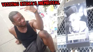 Visiting Etika's Memorial