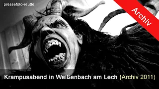 Gaichtpass-Krampuss-Abend in Weißenbach am Lech (Videodoku vom 05.Dez2011)