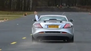 Mercedes-Benz SLR McLaren Drag Racing vs Ferrari 599 GTB, Porsche 911 Turbo & More!