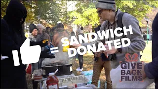 Thanksgiving Cookout for the Homeless | 1 Like = 1 Donated Sandwich!