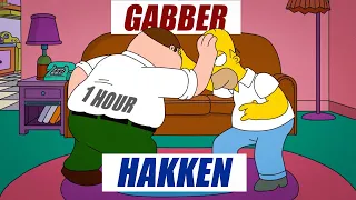 Peter Griffin VS Homer Simpson Do Hakken | BENDER Gabber DANCE | Hardcore Rave THUNDERDOME