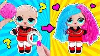 12 СУПЕР КРУТЫХ ЛАЙФХАКА с КУКЛАМИ ЛОЛ Сюрприз про ШКОЛУ! Мультик LOL Surprise toy SCHOOL LIFE HACKS