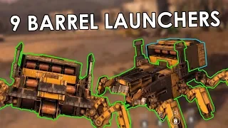 9 BARREL LAUNCHER SPIDER FUSION - Crossout