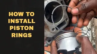 piston and rings installation @Generatorguru @jcondon1