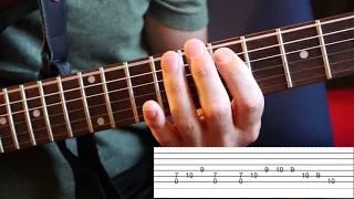 96 Quite Bitter Beings Riff by CKY with Tabs (Guitar Tutorial)