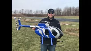 Roban (600 size) MD500 Flight and Overview