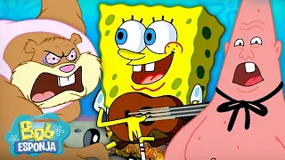 Bob Esponja | ¡36 MINUTOS de momentos clásicos de Bob Esponja! 🧽 | Bob Esponja en Español