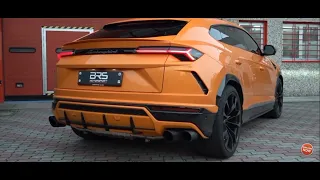 Lamborghini urus vs Mercedes G63 AMG exhaust sound 🔥🔥🔥😲😲